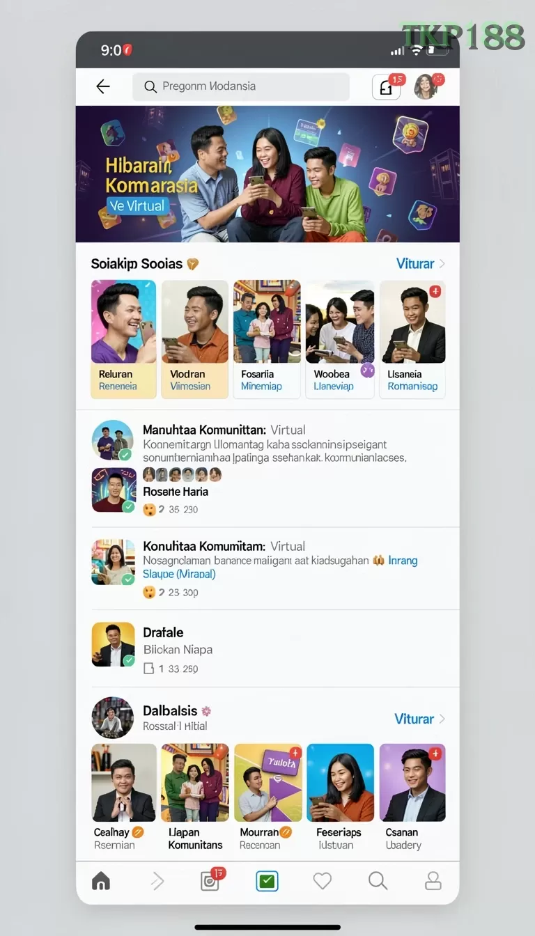 Cuplikan layar 988BET — halaman utama