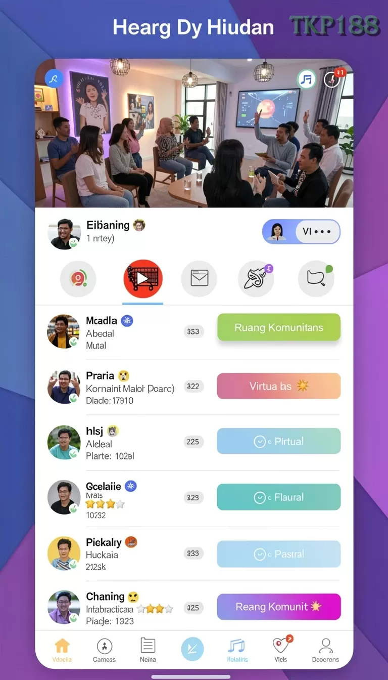 Cuplikan layar IDA777 — halaman utama