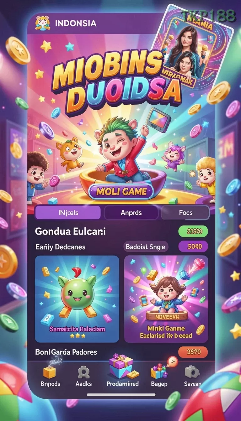Cuplikan layar JKTGAME — pengaturan akun